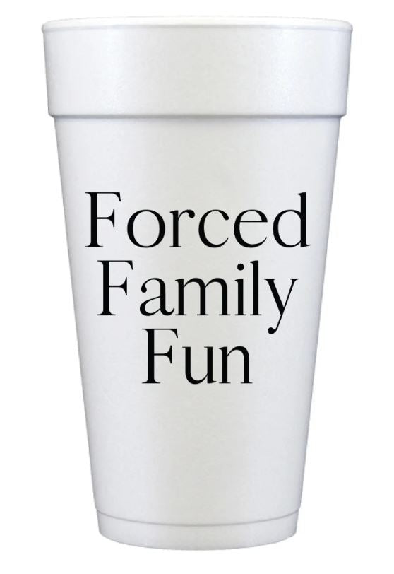 Family Foam Cups 4 – Paper Twist