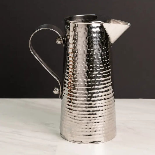 Stainless Steel Hammered Pitcher