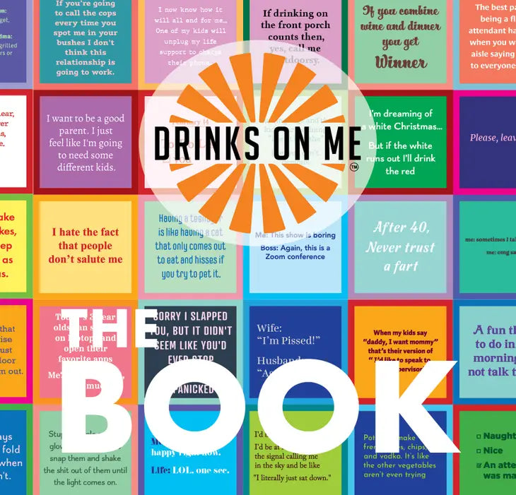 Drinks On Me: The Book (Coasters)