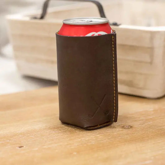 Koozie - Leather Golf Clubs